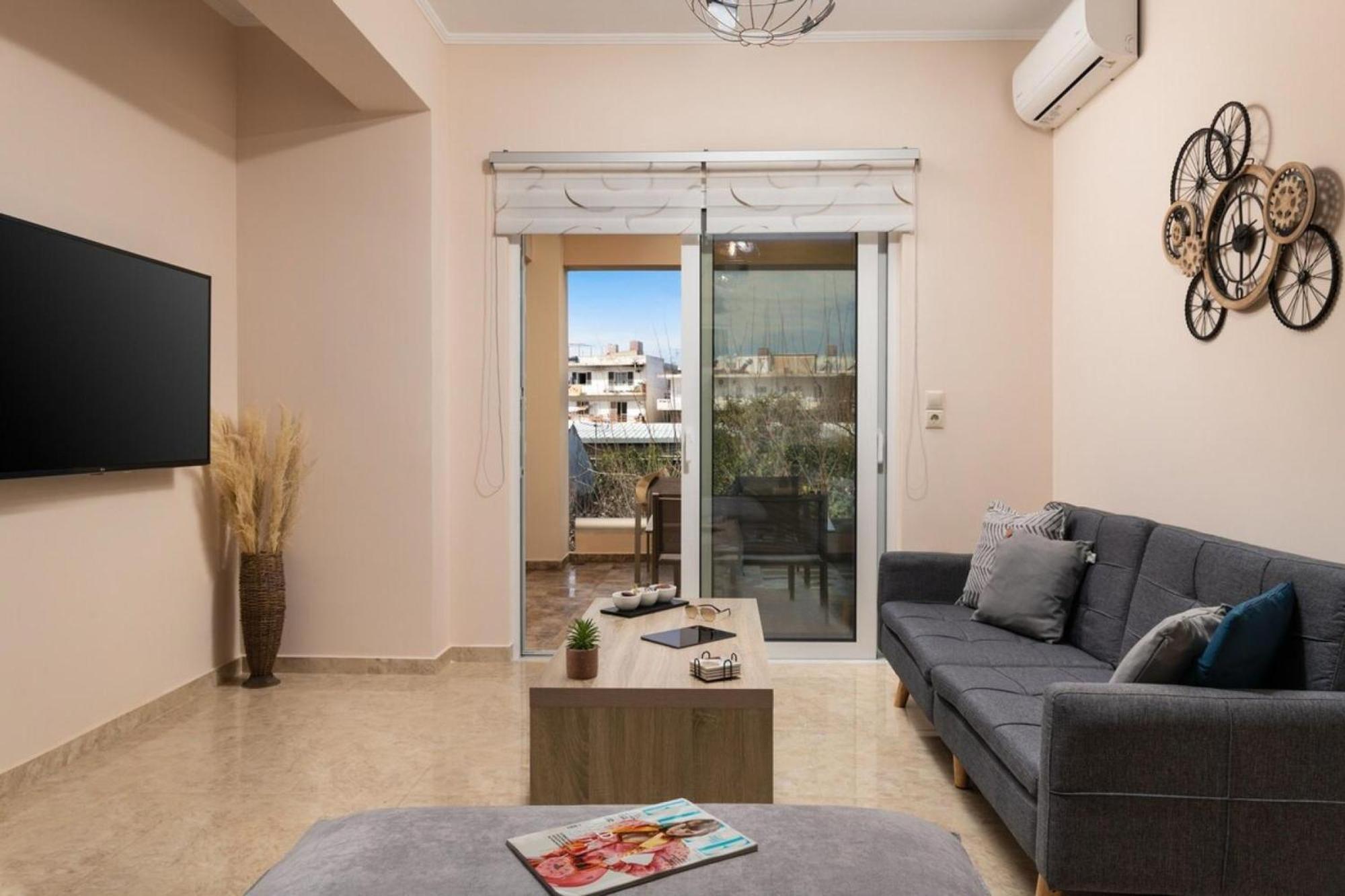 Harmony Apartment In Chania Hriszí Aktí Haniá Kültér fotó
