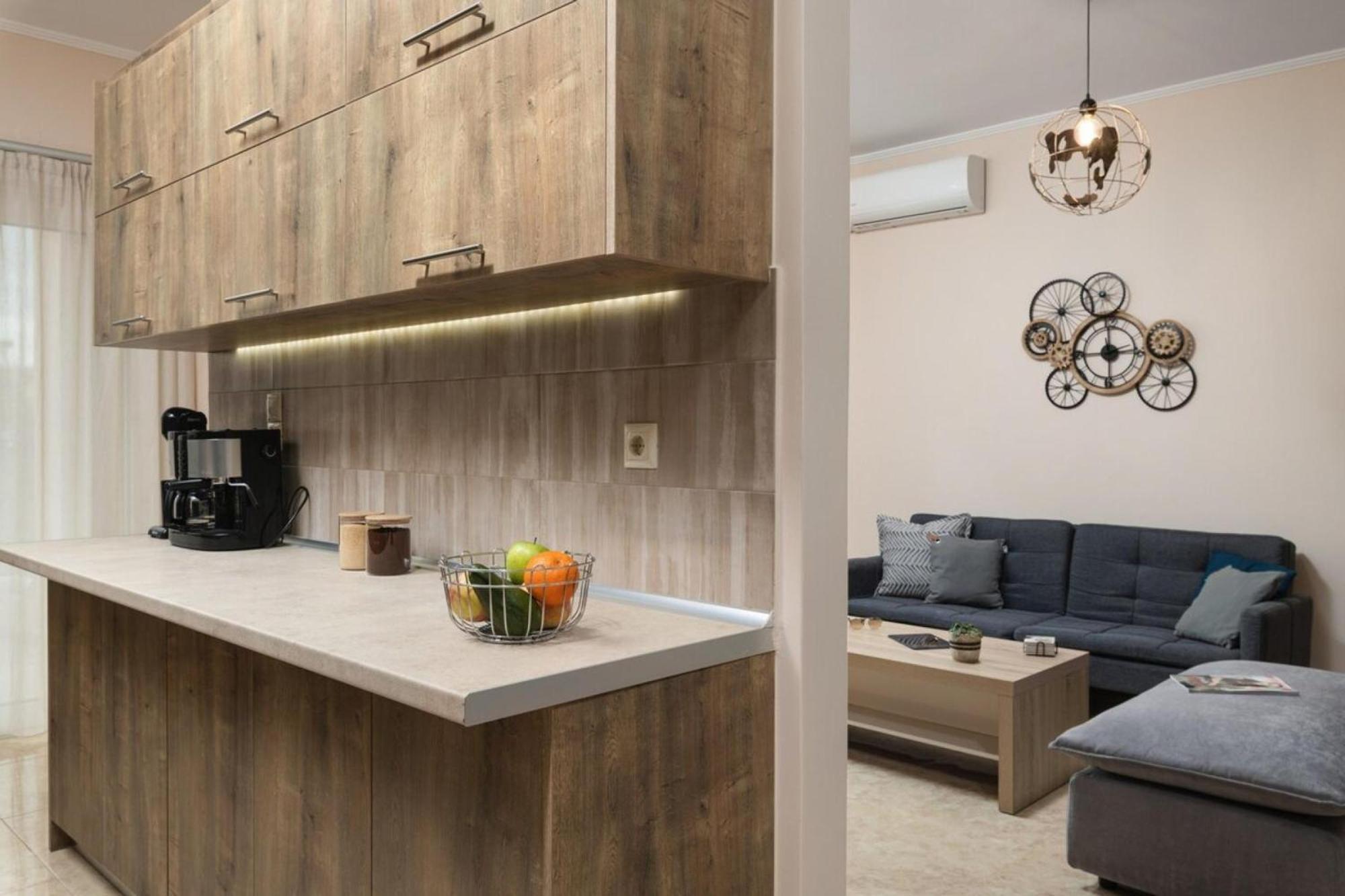 Harmony Apartment In Chania Hriszí Aktí Haniá Kültér fotó