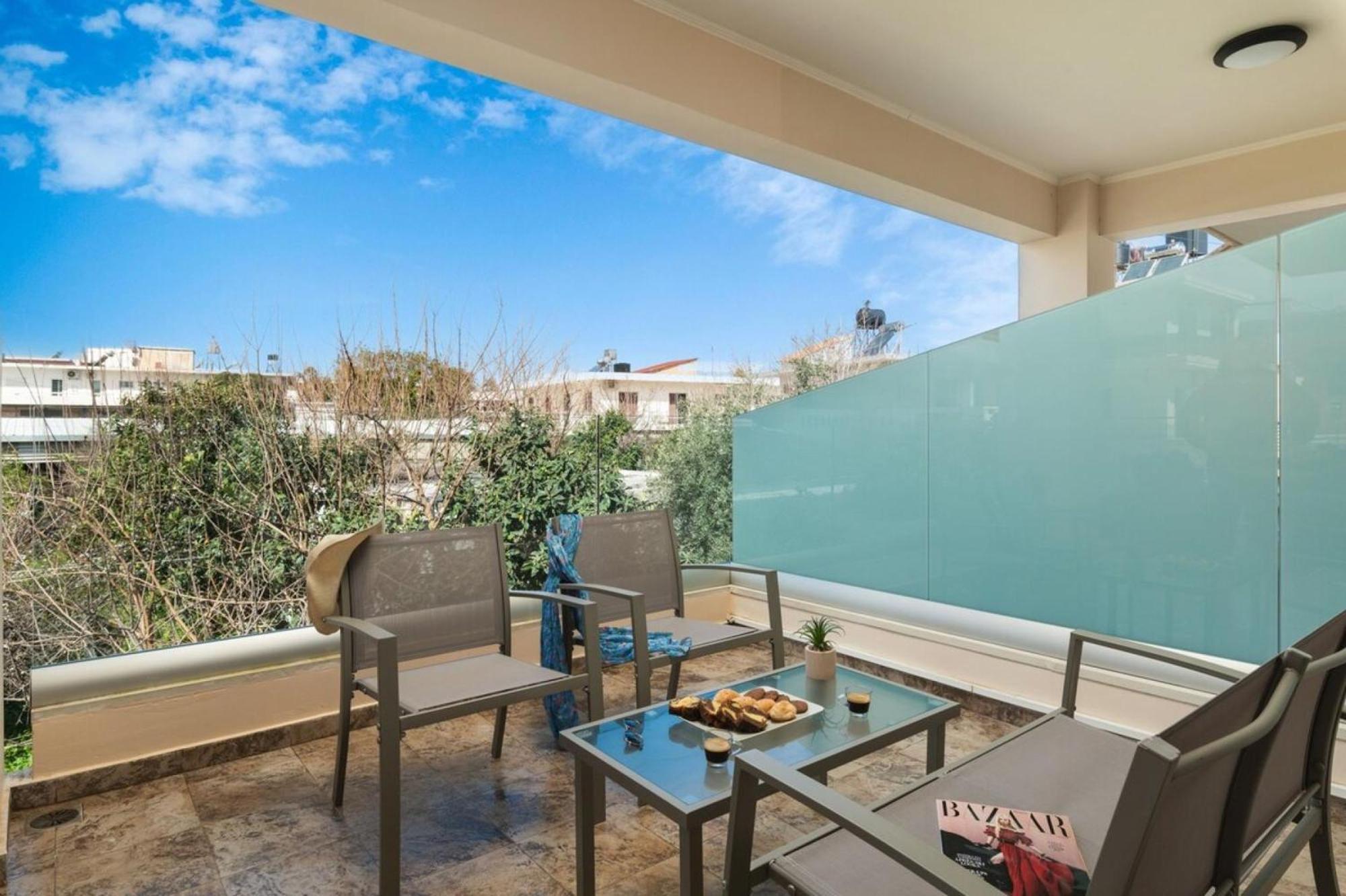 Harmony Apartment In Chania Hriszí Aktí Haniá Kültér fotó