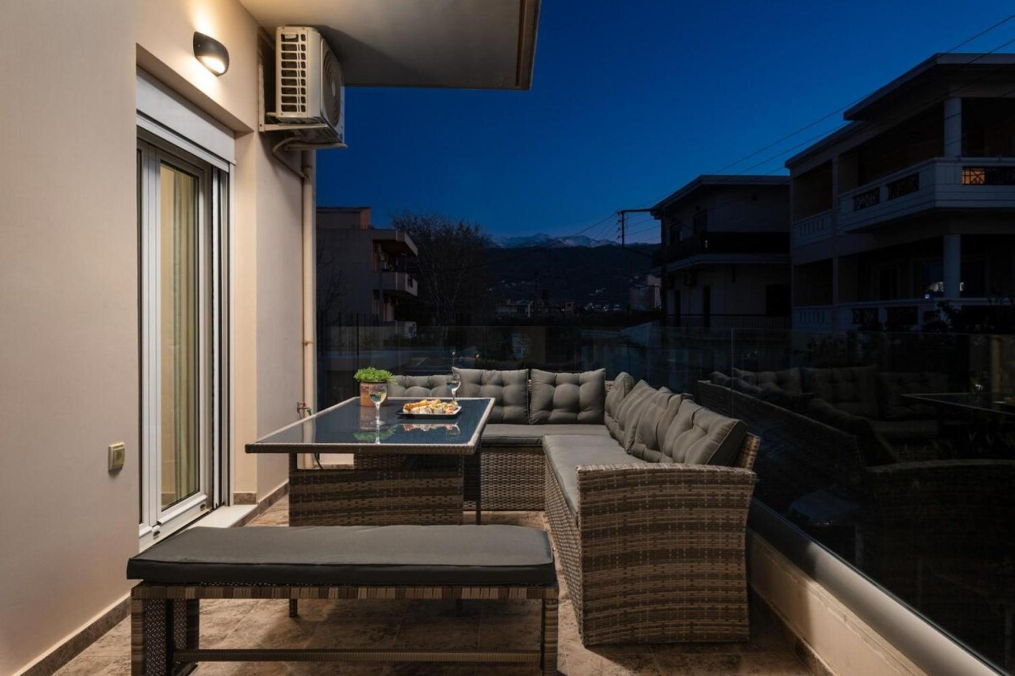 Harmony Apartment In Chania Hriszí Aktí Haniá Kültér fotó