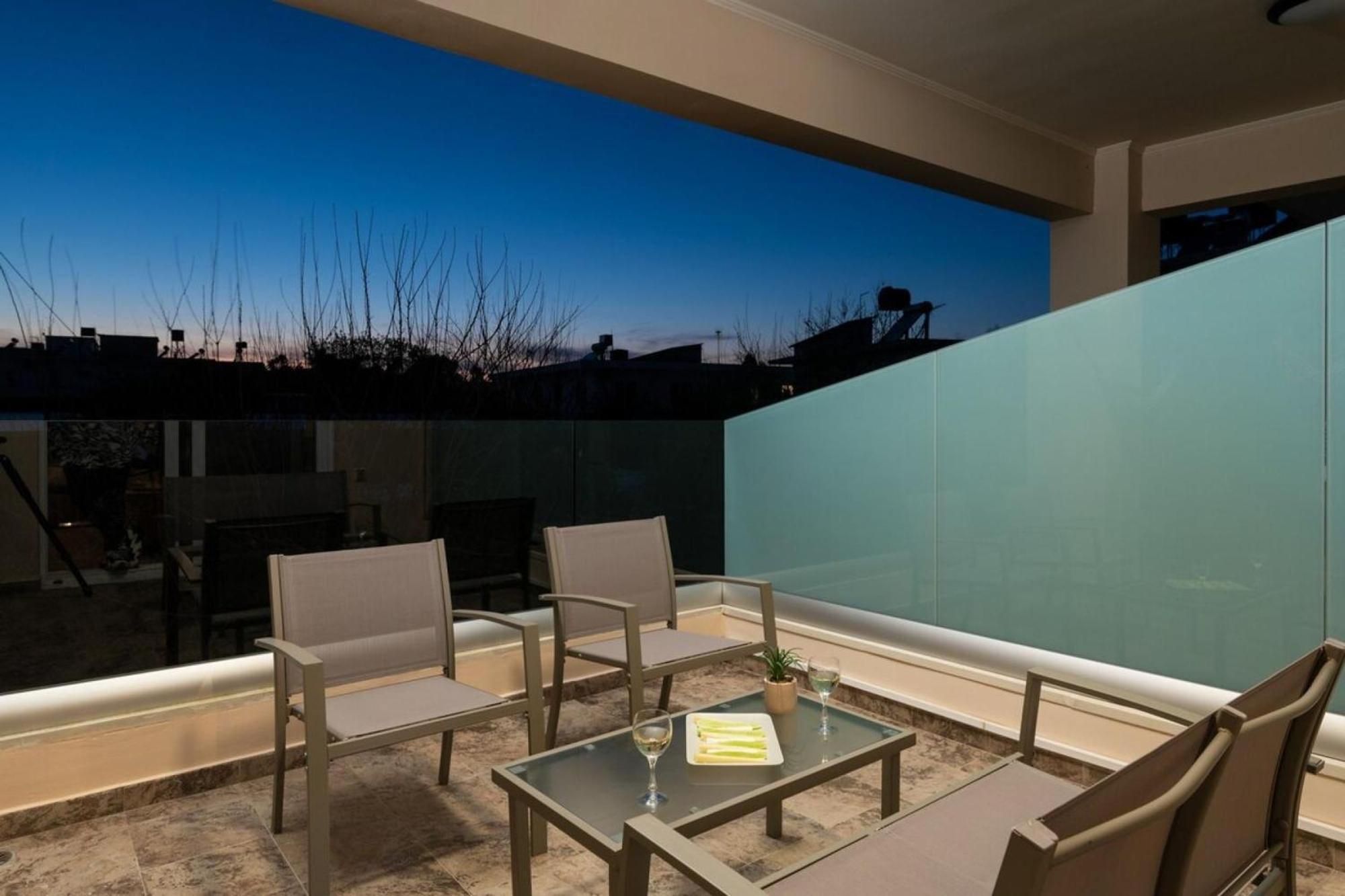 Harmony Apartment In Chania Hriszí Aktí Haniá Kültér fotó