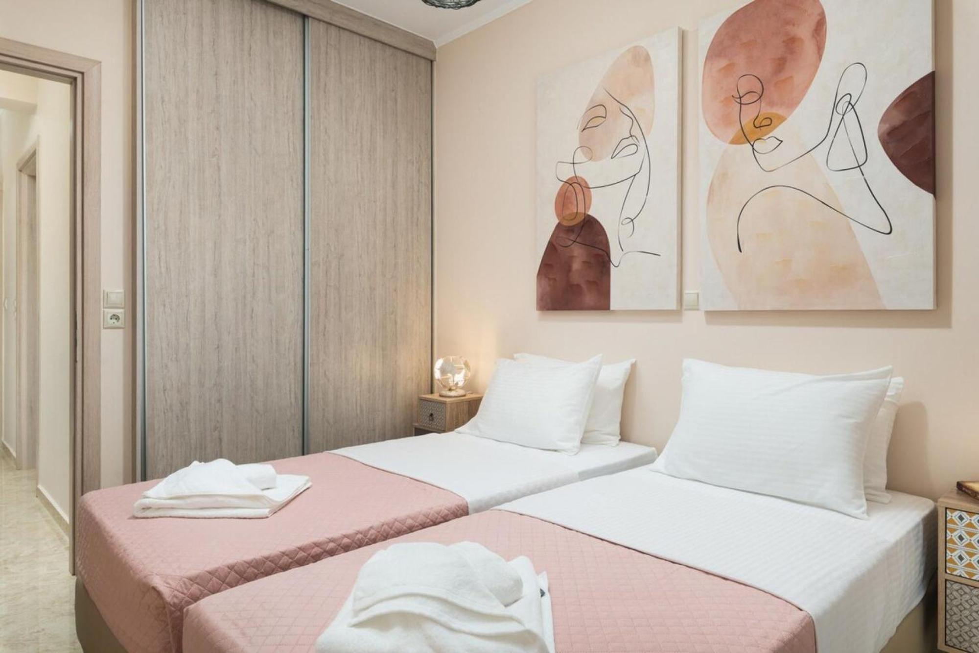 Harmony Apartment In Chania Hriszí Aktí Haniá Kültér fotó