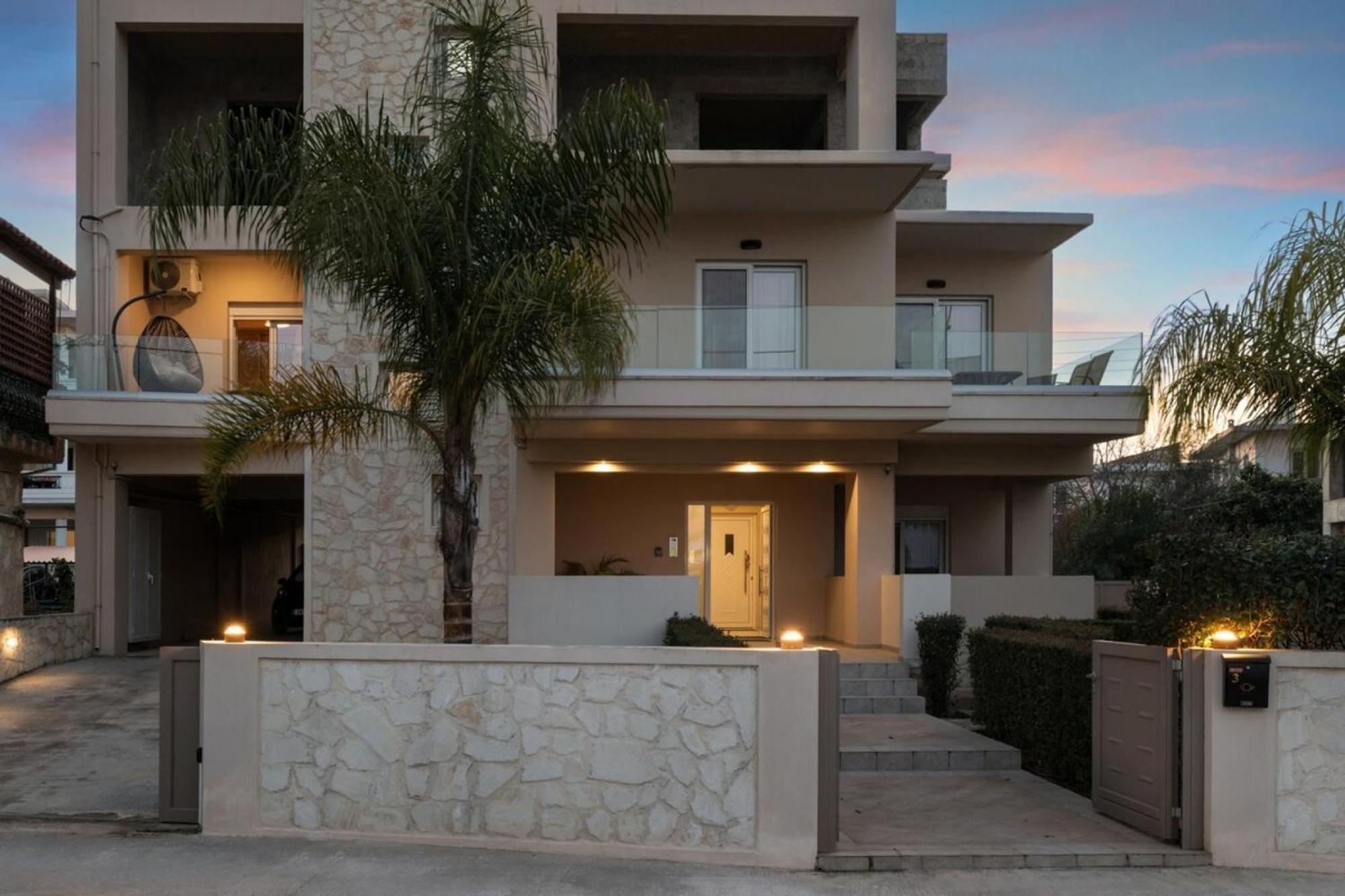 Harmony Apartment In Chania Hriszí Aktí Haniá Kültér fotó