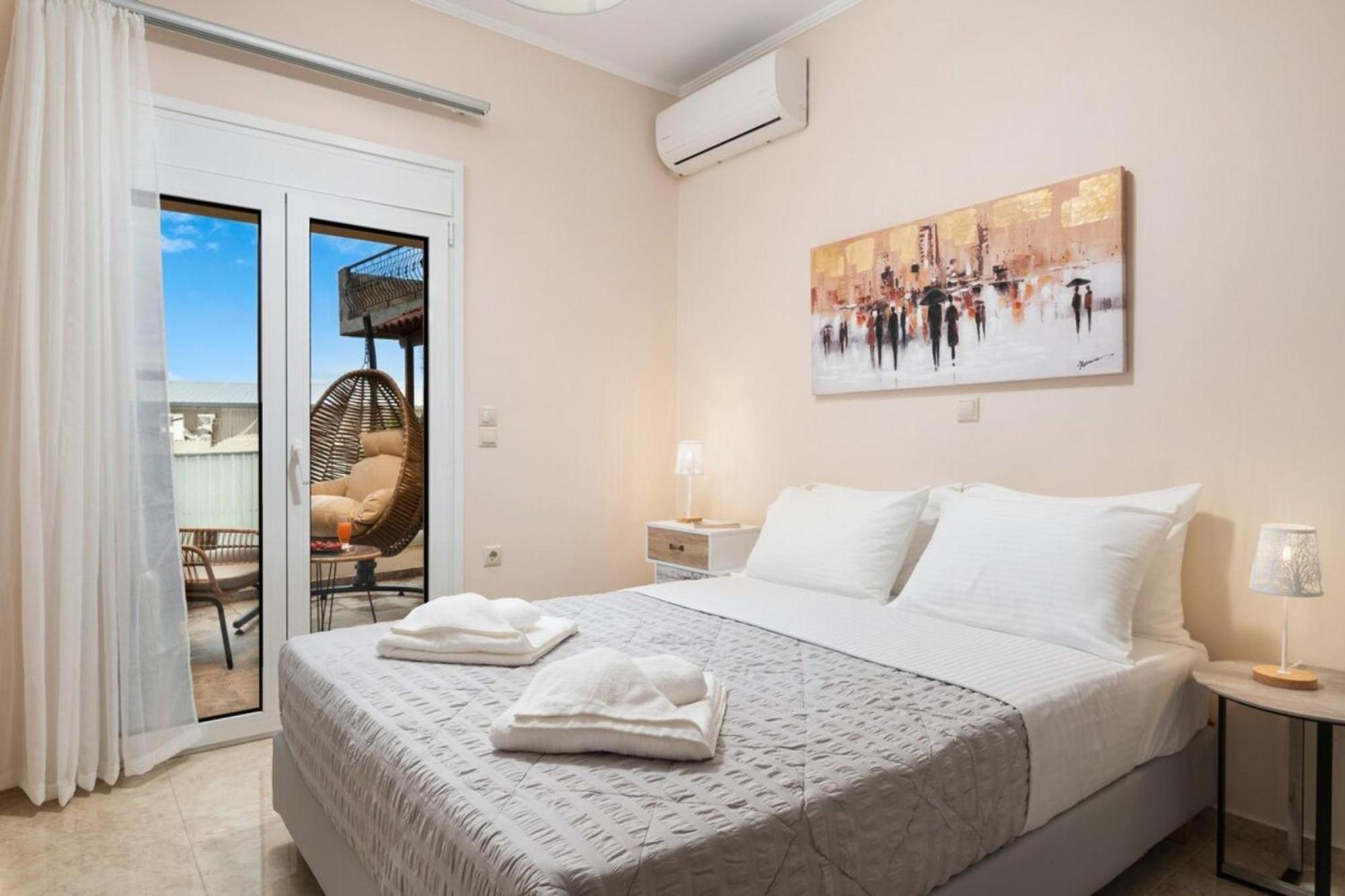Harmony Apartment In Chania Hriszí Aktí Haniá Kültér fotó