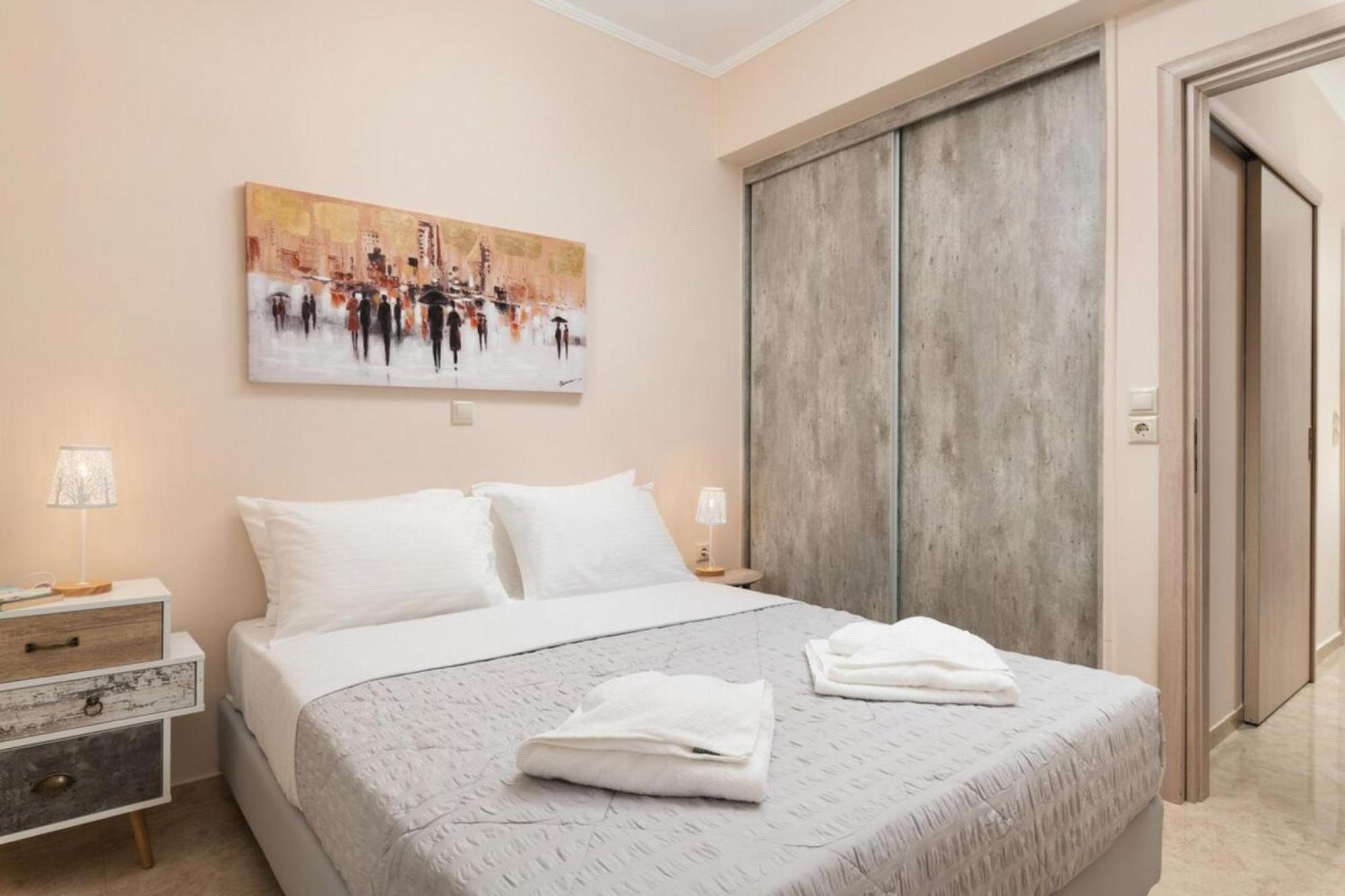 Harmony Apartment In Chania Hriszí Aktí Haniá Kültér fotó