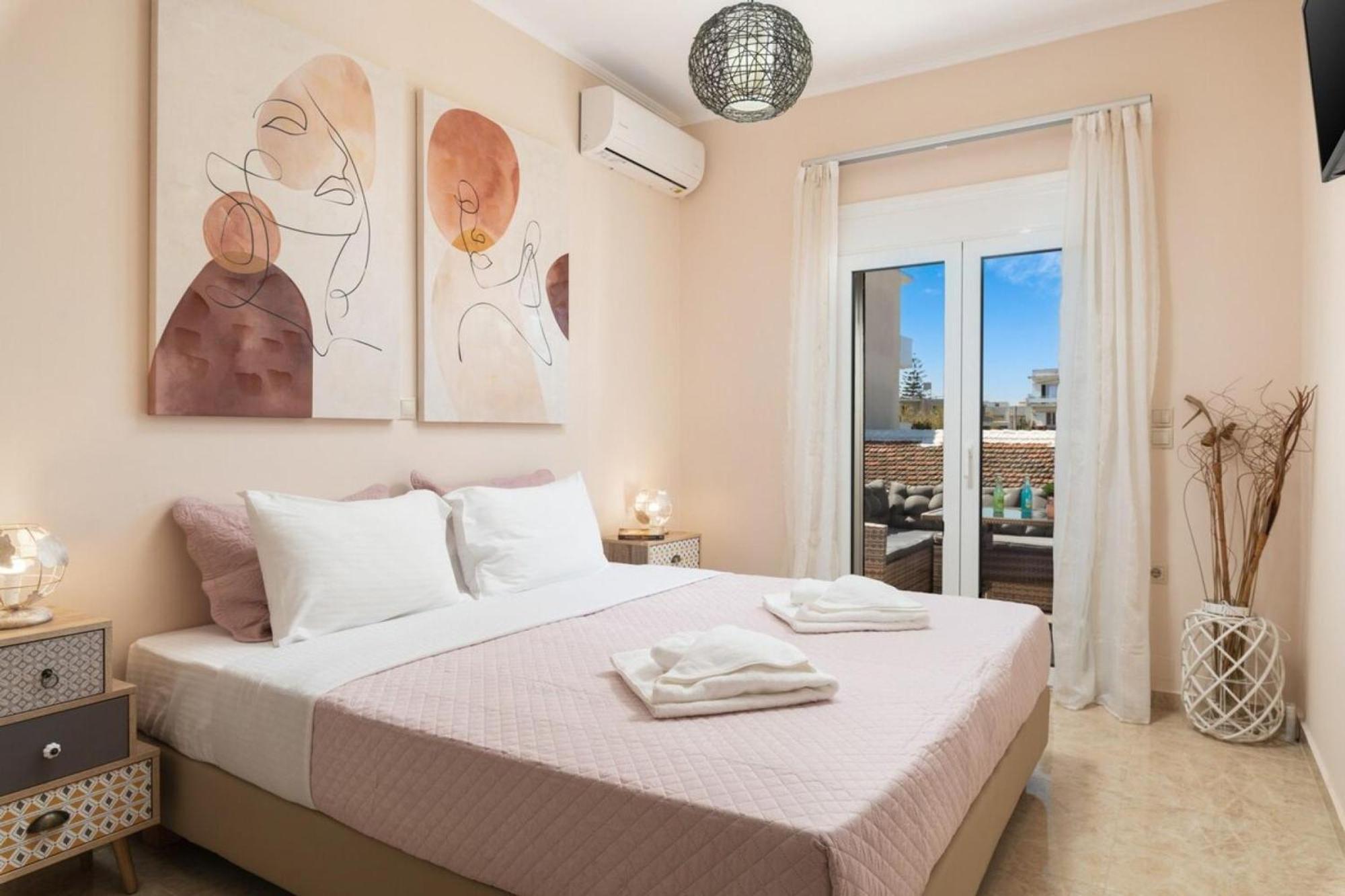 Harmony Apartment In Chania Hriszí Aktí Haniá Kültér fotó