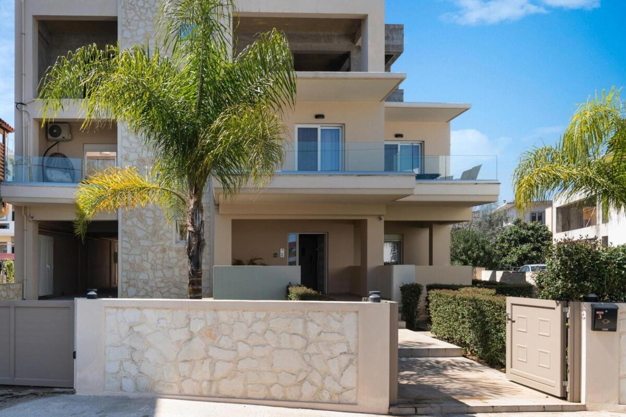 Harmony Apartment In Chania Hriszí Aktí Haniá Kültér fotó